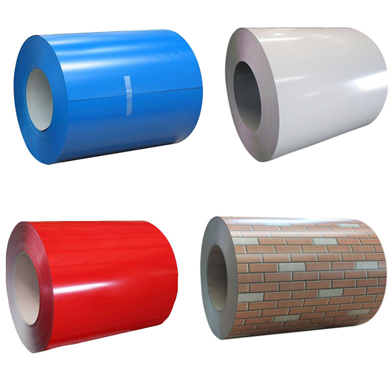 Aço galvanizado pré-pintado em todas as cores RAL Espessura 0,2 - 2,0 mm