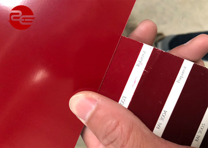 A cor de aço Prepainted da bobina do SOLDADO/PPGI revestiu a chapa de aço galvanizada